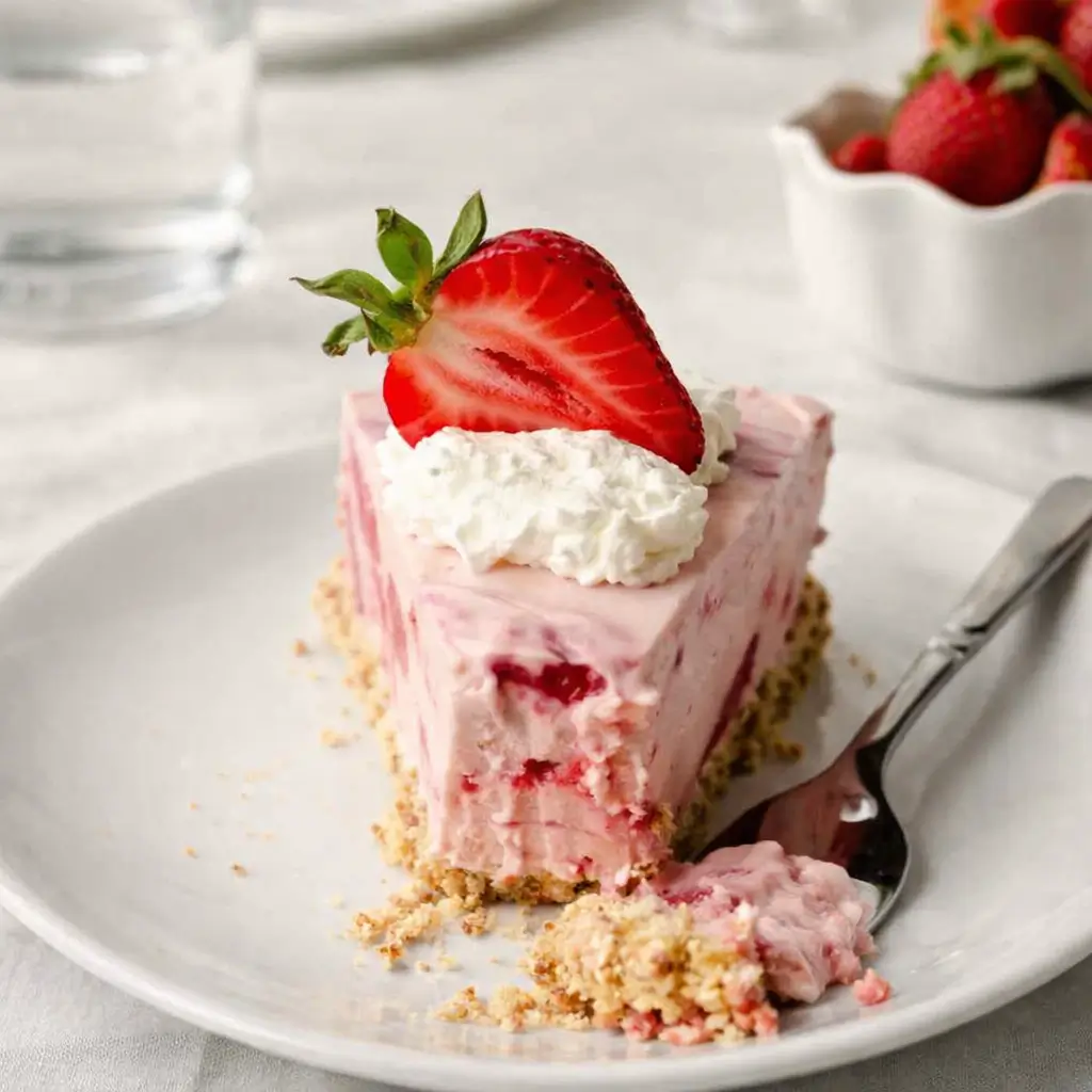 Strawberry Pretzel Pie Recipe – Sweet, Salty, and Totally Irresistible