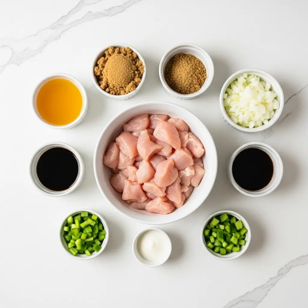 Ingredients for Sweet Hawaiian Crock-Pot Chicken