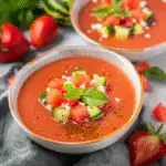 Watermelon Gazpacho Soup: A Refreshing Twist on Summer Simplicity