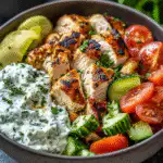Chicken Tzatziki Bowls