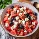 Homemade Watermelon Feta Salad