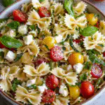 Simple Bow Tie Pasta Salad for Summer Gatherings