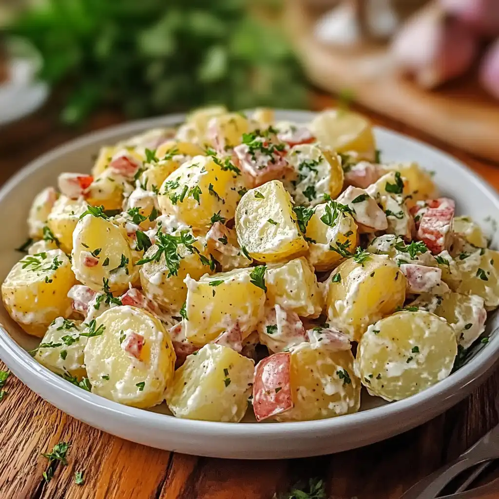 Classic French-Style Potato Salad: A Simple, Flavorful Dish for Beginners