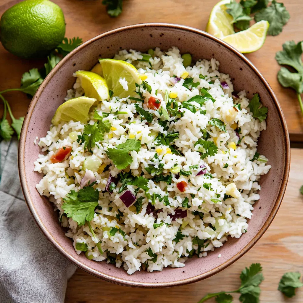 Lime Cilantro Rice Bowls