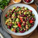 High-Protein Kidney Bean Salad: A Zesty Vegan & Gluten-Free Meal Prep Powerhouse