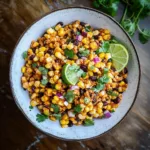 Dairy-Free Mexican Street Corn Salad with Fresh Lime and Cilantro