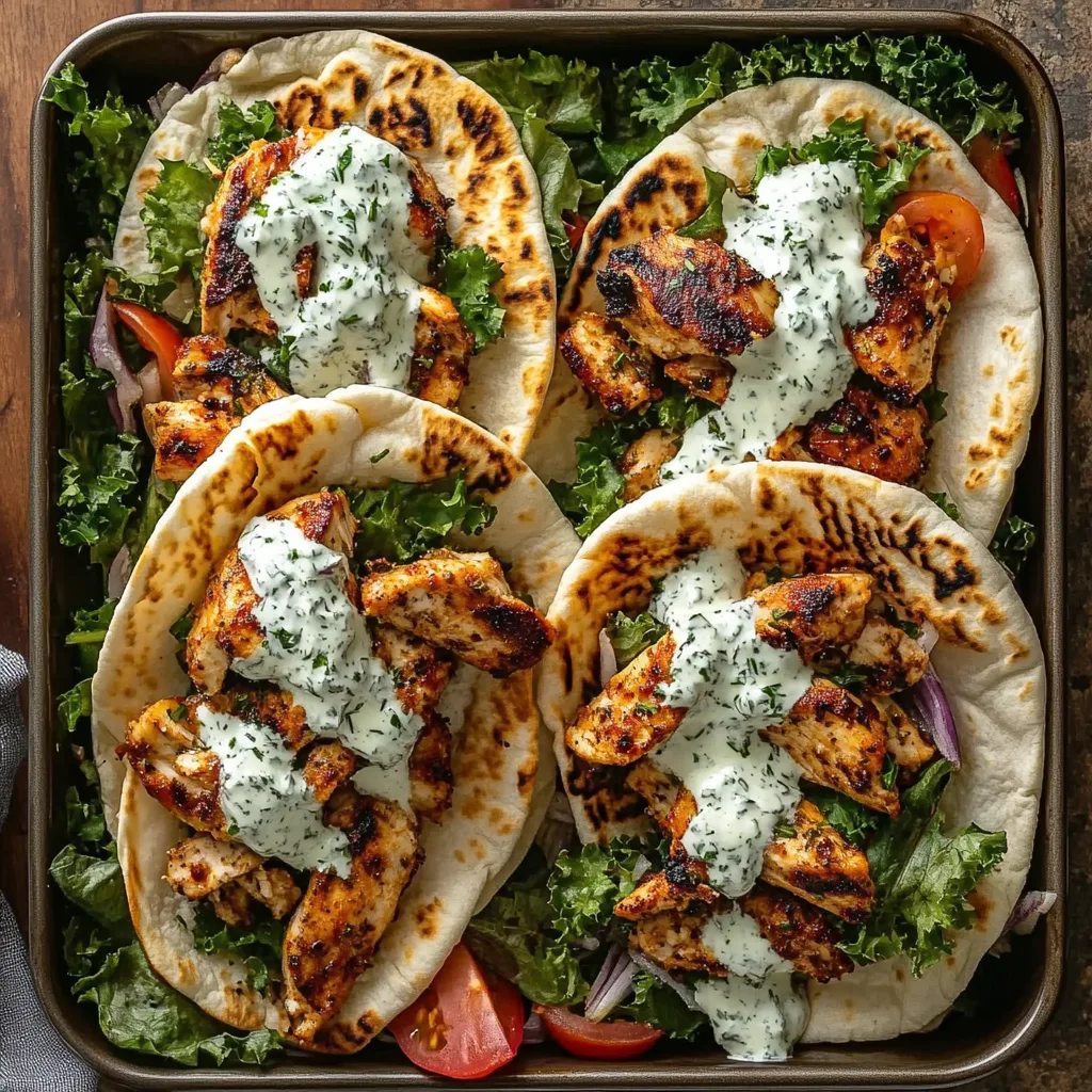 Sheet Pan Chicken Pitas with Herby Ranch: A Flavorful, Hands-Off Weeknight Feast