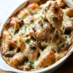 Chicken Marsala Casserole: Creamy Layers with Mushroom Magic