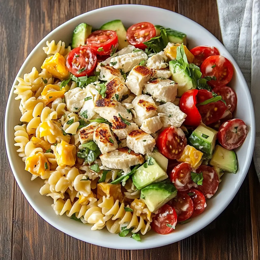 Cobb Pasta Salad