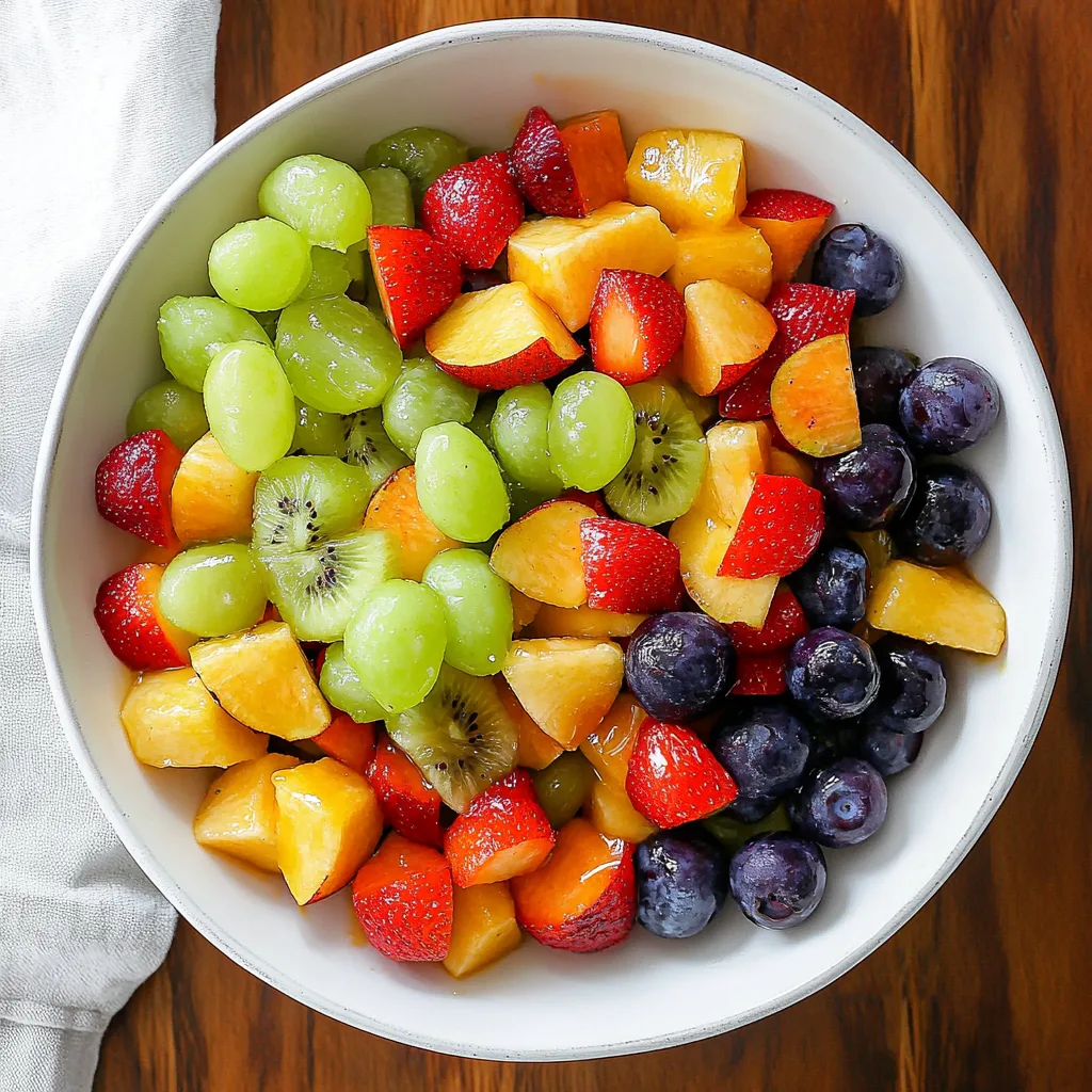 Honey Lime Fruit Salad: A Refreshing Summer Treat in 10 Minutes