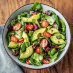 Delicious Spring Salad with Avocado