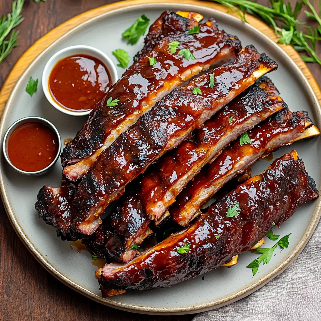 Melt-in-Your-Mouth Oven Baked Barbecue Ribs