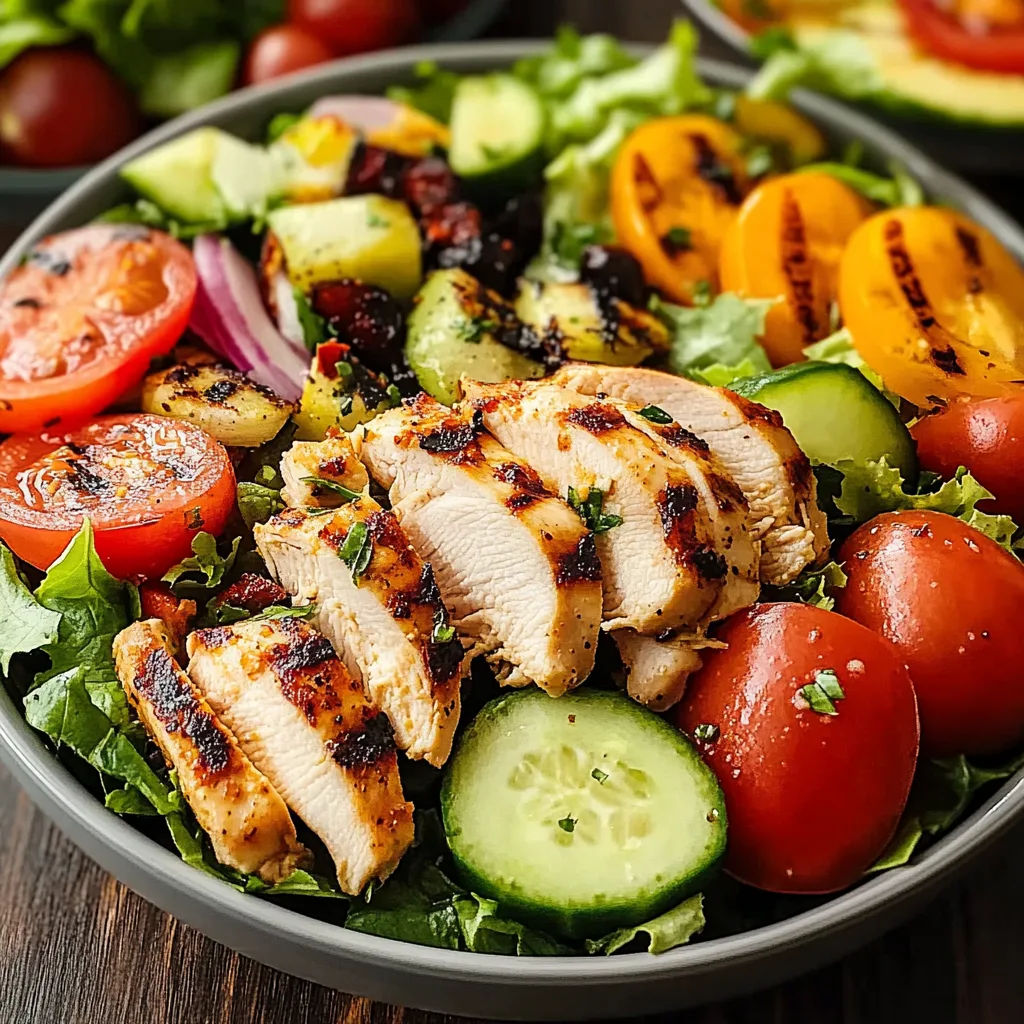 Simple Grilled Chicken Salad for Everyday Freshness