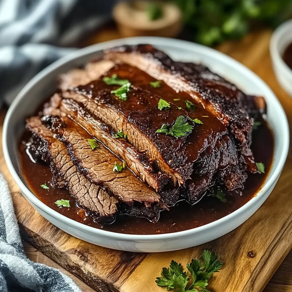 Slow Cooker Brisket Beef