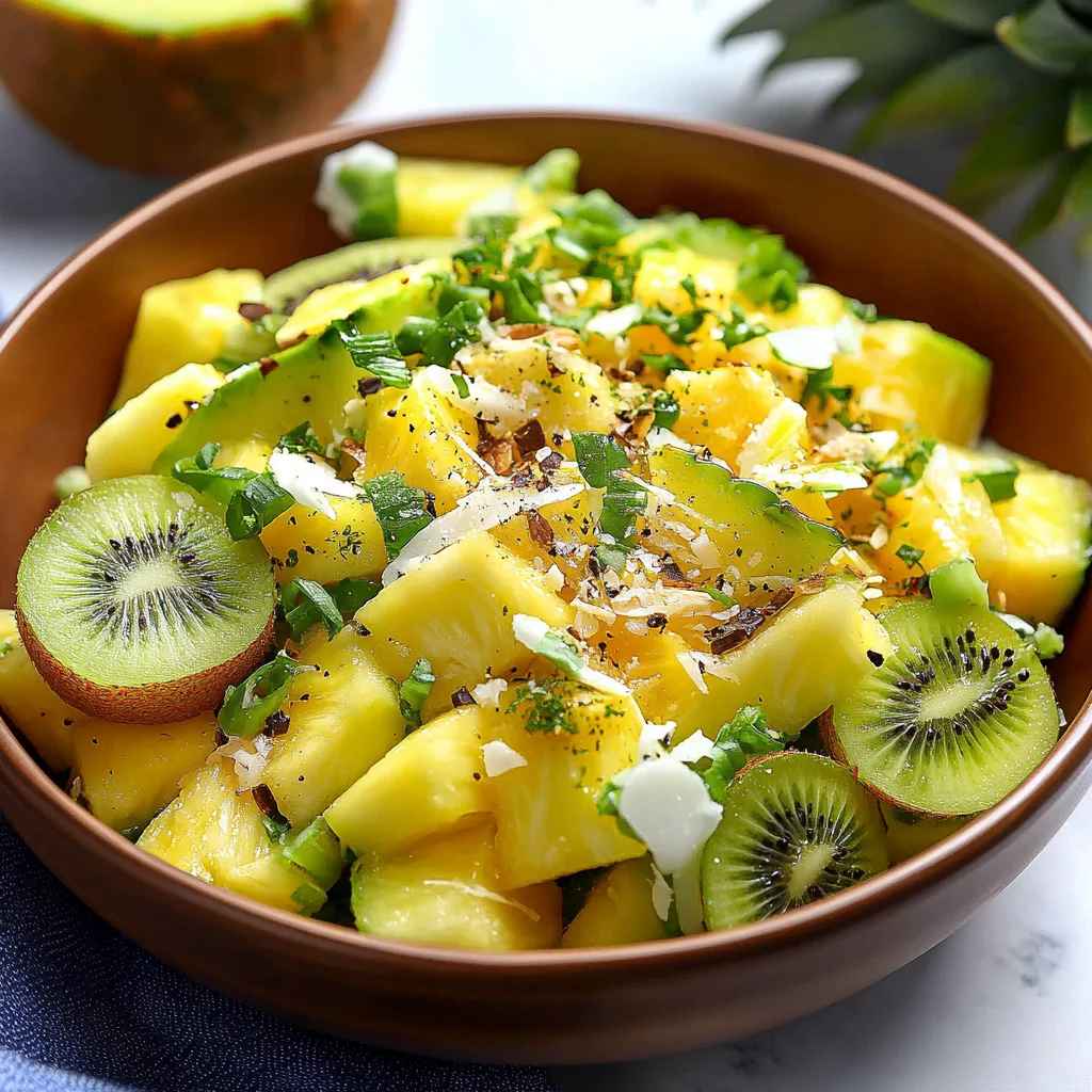 Pineapple Kiwi Salad