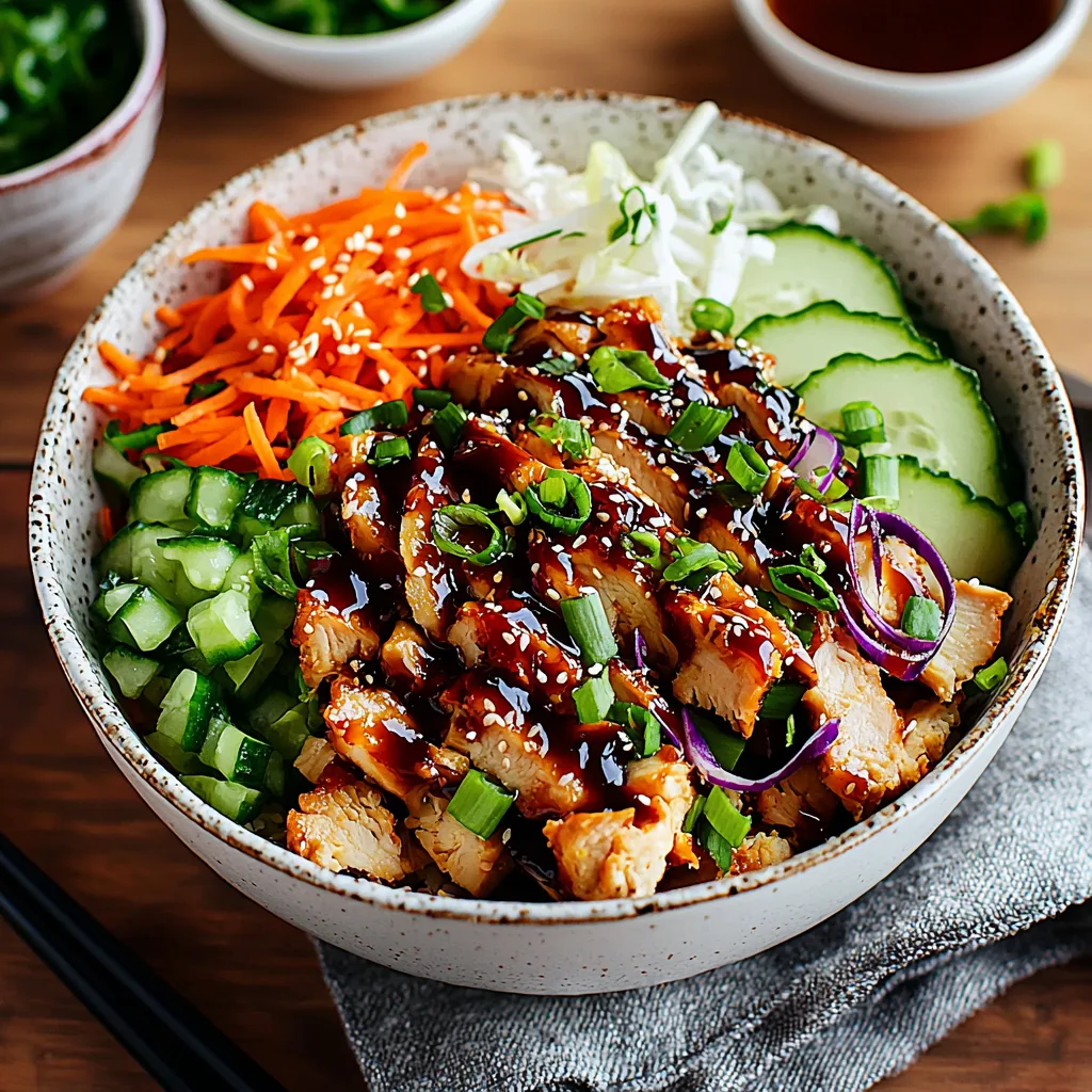 High-Protein Korean BBQ Chicken Bowl: A Flavor-Packed 20-Minute Meal
