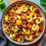 Hot Honey Tortellini Pasta Salad
