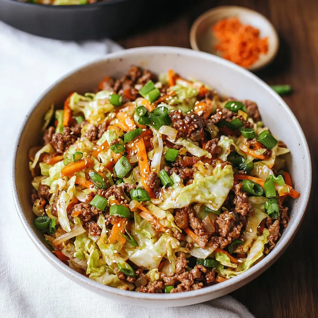 Paleo Egg Roll in a Bowl Recipe