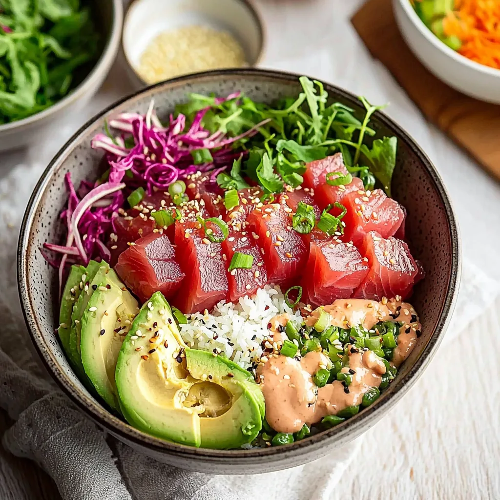The Ultimate Ahi Tuna Poke Bowl Recipe