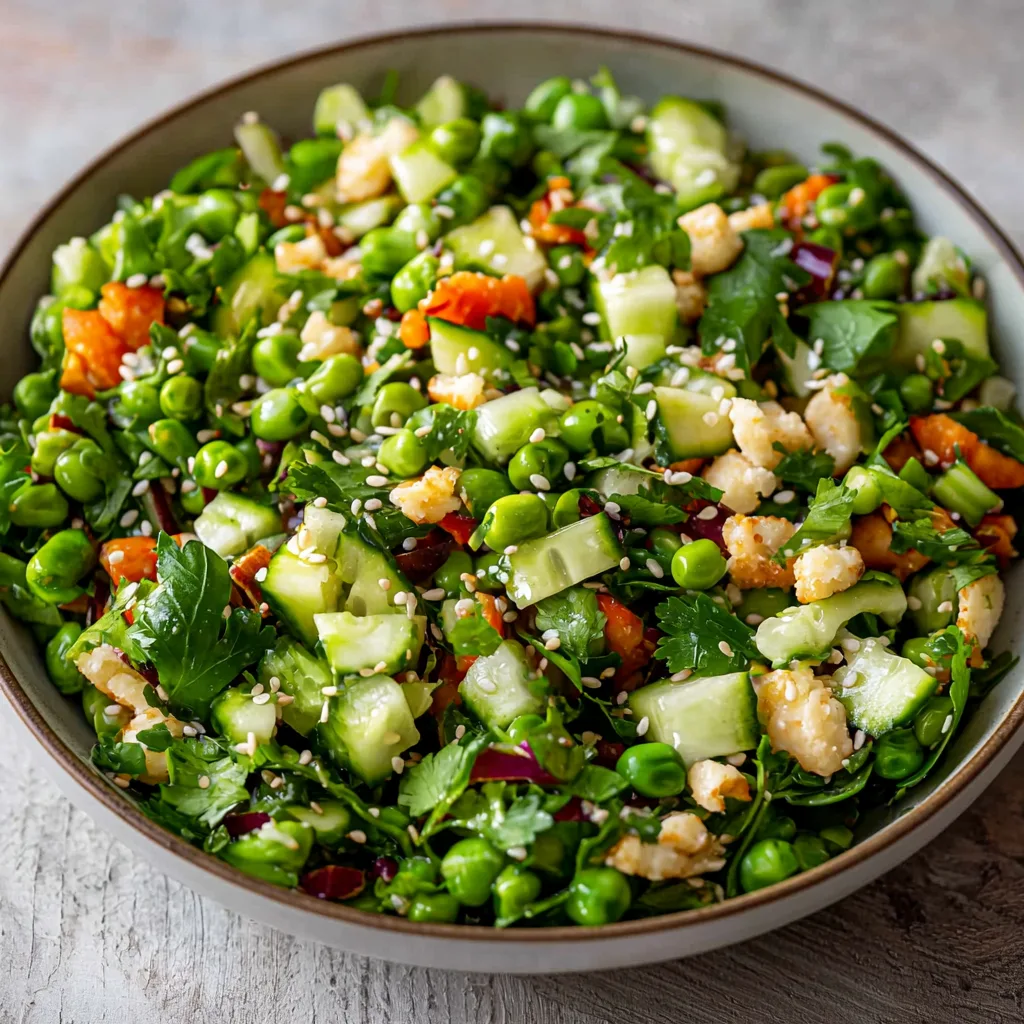 High Protein Salad with Asian Dressing: A Quick &amp; Healthy Meal Prep Recipe