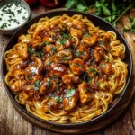 Spicy Cajun Honey Butter Chicken Pasta