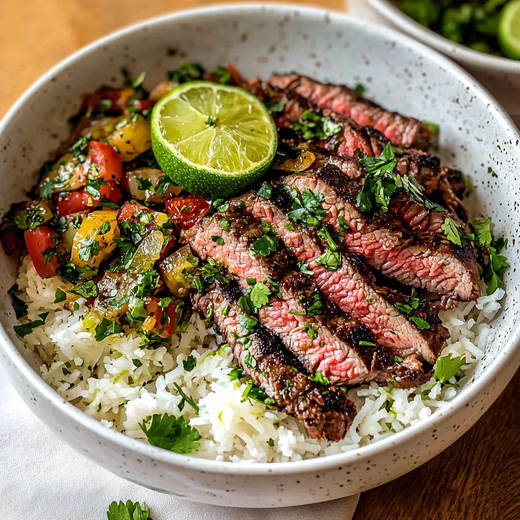 Cilantro Lime Steak Bowls: A Flavorful Recipe for a Quick Dinner