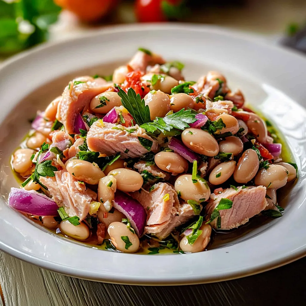 Amazing Tuna and White Bean Salad: 1 Simple Trick for Healthy Joy