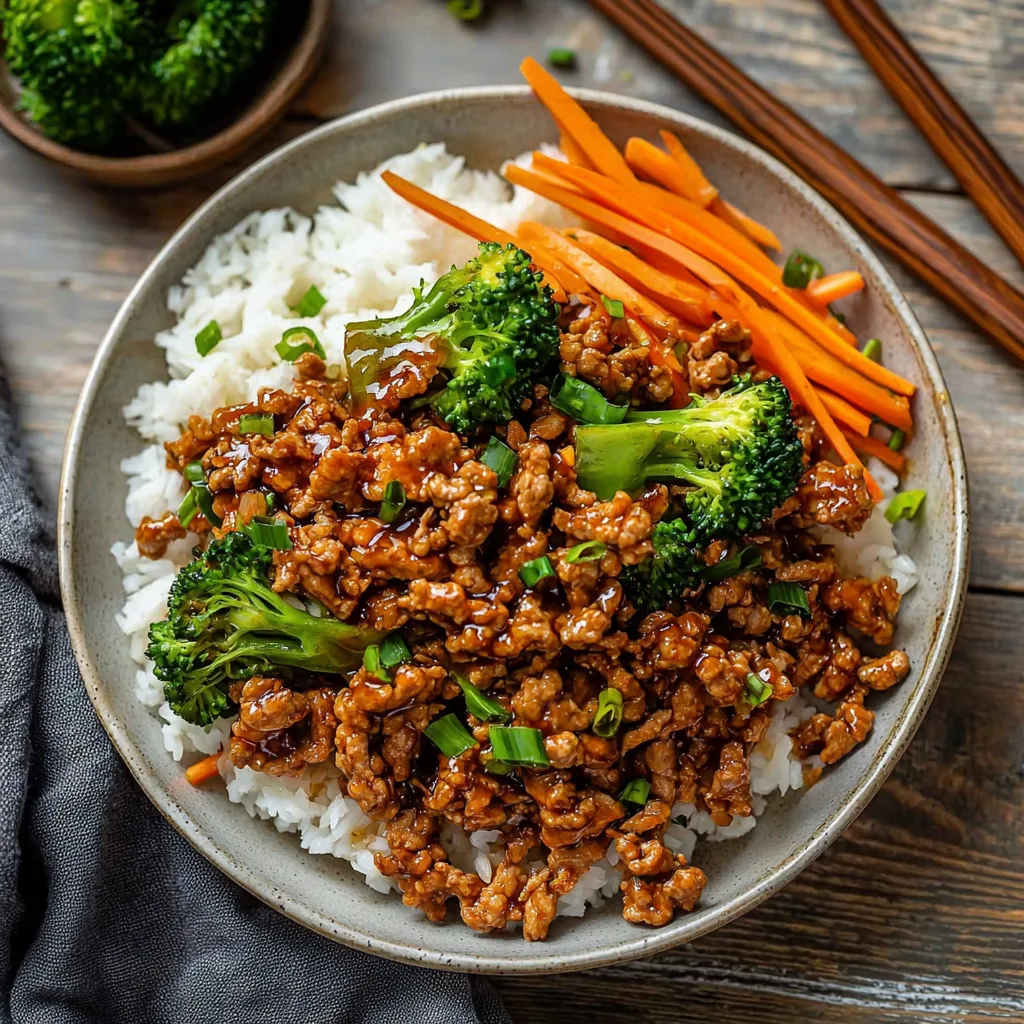 High-Protein Ground Turkey Teriyaki: A Quick, Flavor-Packed Recipe for Weeknights