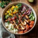 Mouthwatering Mediterranean Chicken Bowls