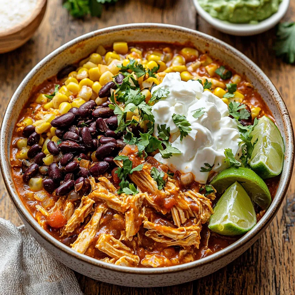 High-Protein Chicken Cottage Cheese Enchilada Bowls for a Nourishing Weeknight Dinner