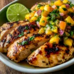 Honey Lime Chicken with Mango Salsa: A Sweet and Tangy Summer Dish