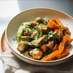 Avocado Mojo Bowls with Sweet Potato and Chicken