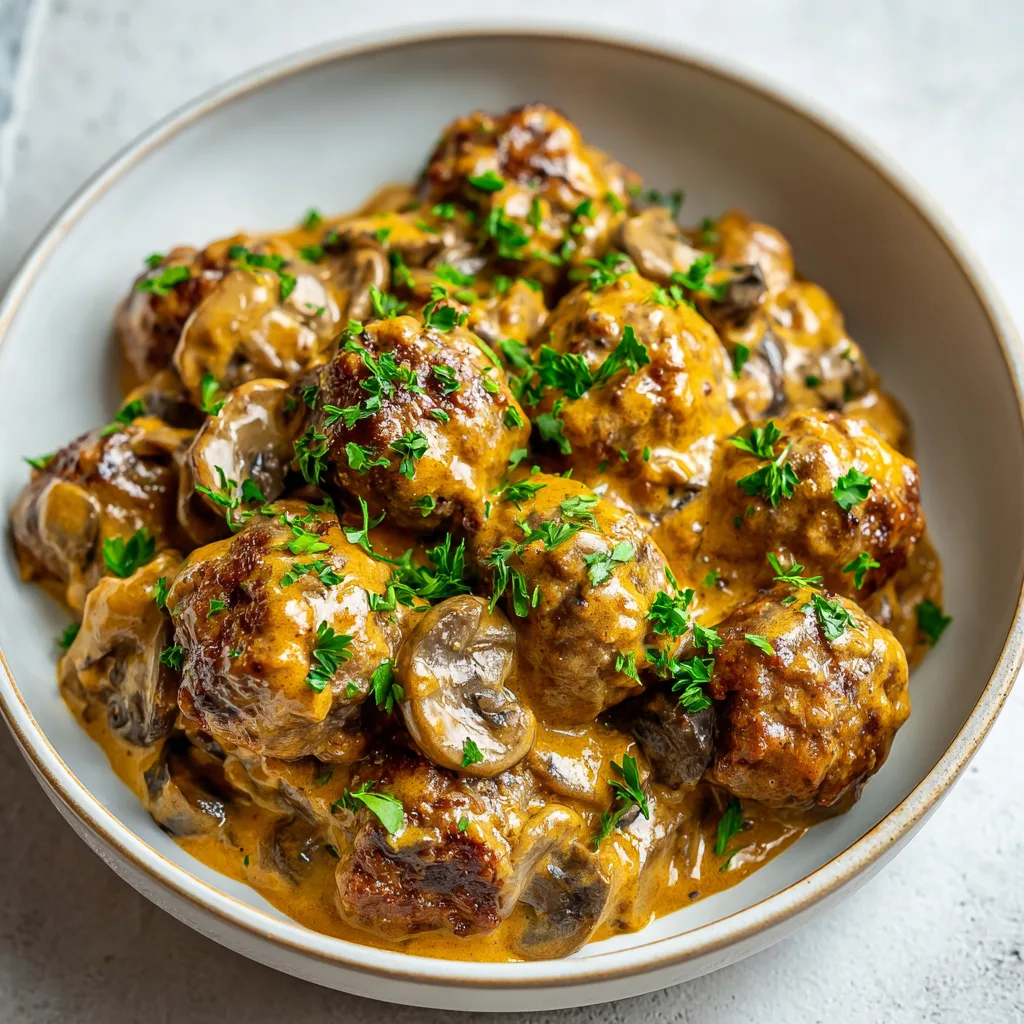 The Best Keto Meatball Stroganoff Recipe You’ll Ever Make