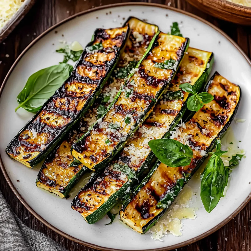 Grilled Zucchini with Parmesan: A Summer Favorite