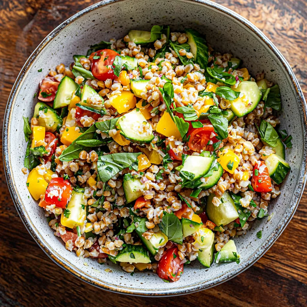 The Best Summer Grain Salad Recipe