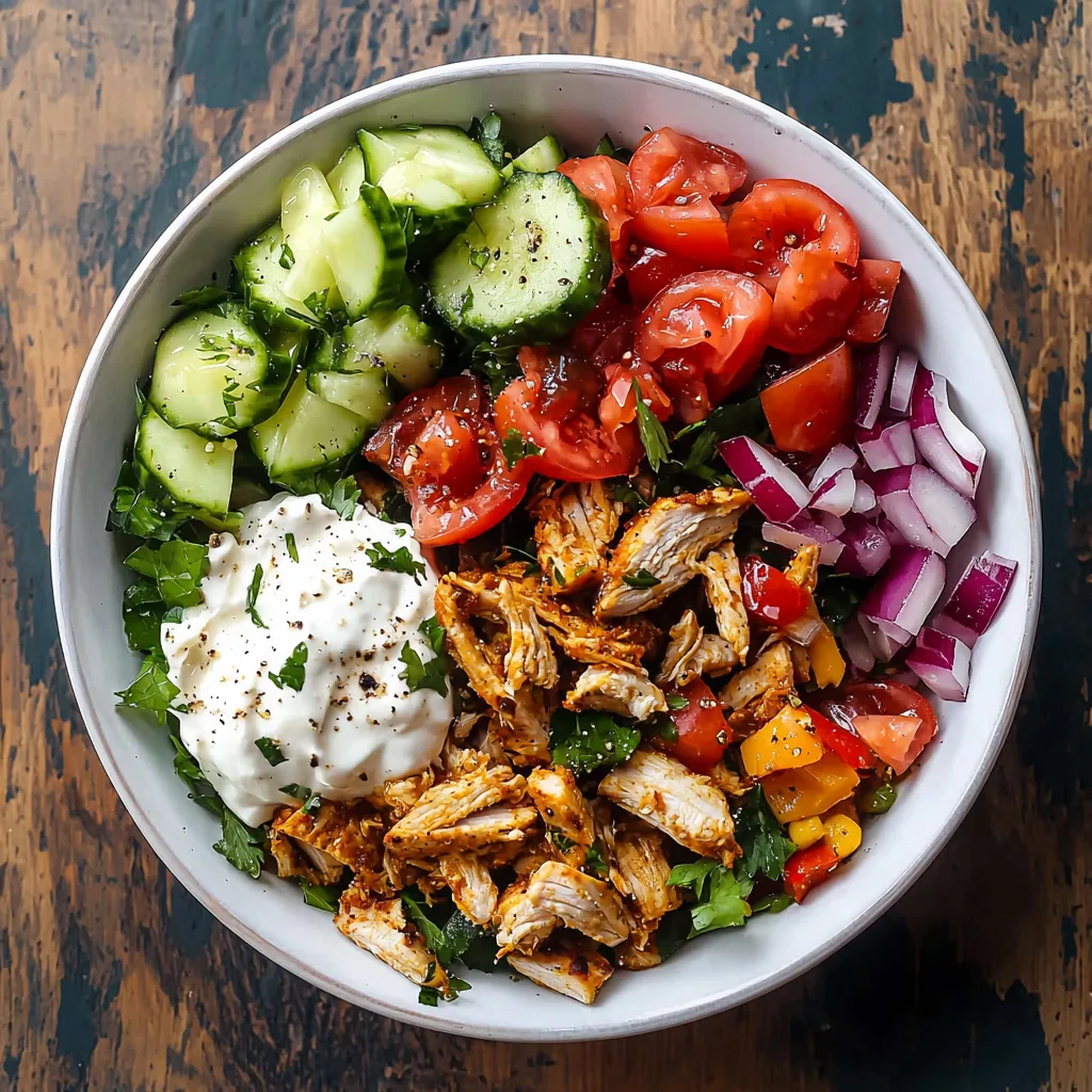 Leftover Chicken Gyros Bowls: Your New Weeknight Favorite