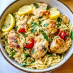 Greek Lemon Chicken and Orzo