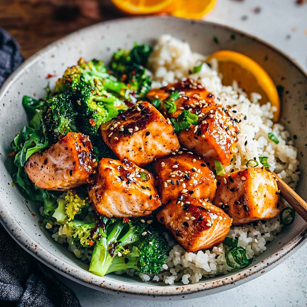 Crispy Orange Salmon Bowls: A Quick and Delicious Weeknight Favorite