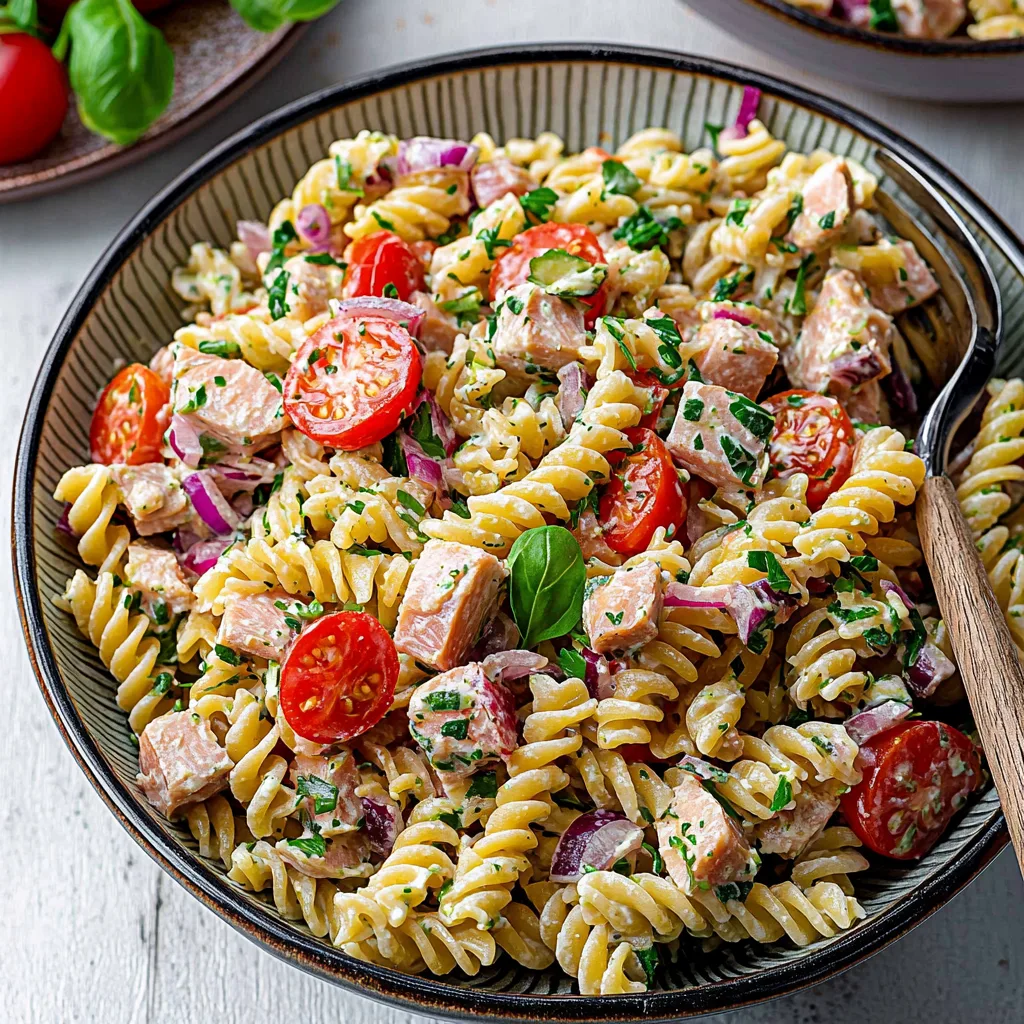 Healthy Tuna Pasta Salad