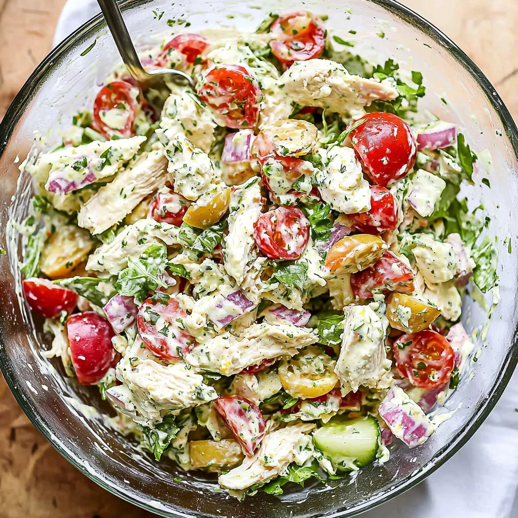 Creamy Greek Yogurt Chicken Salad: Light &amp; Flavorful Lunch