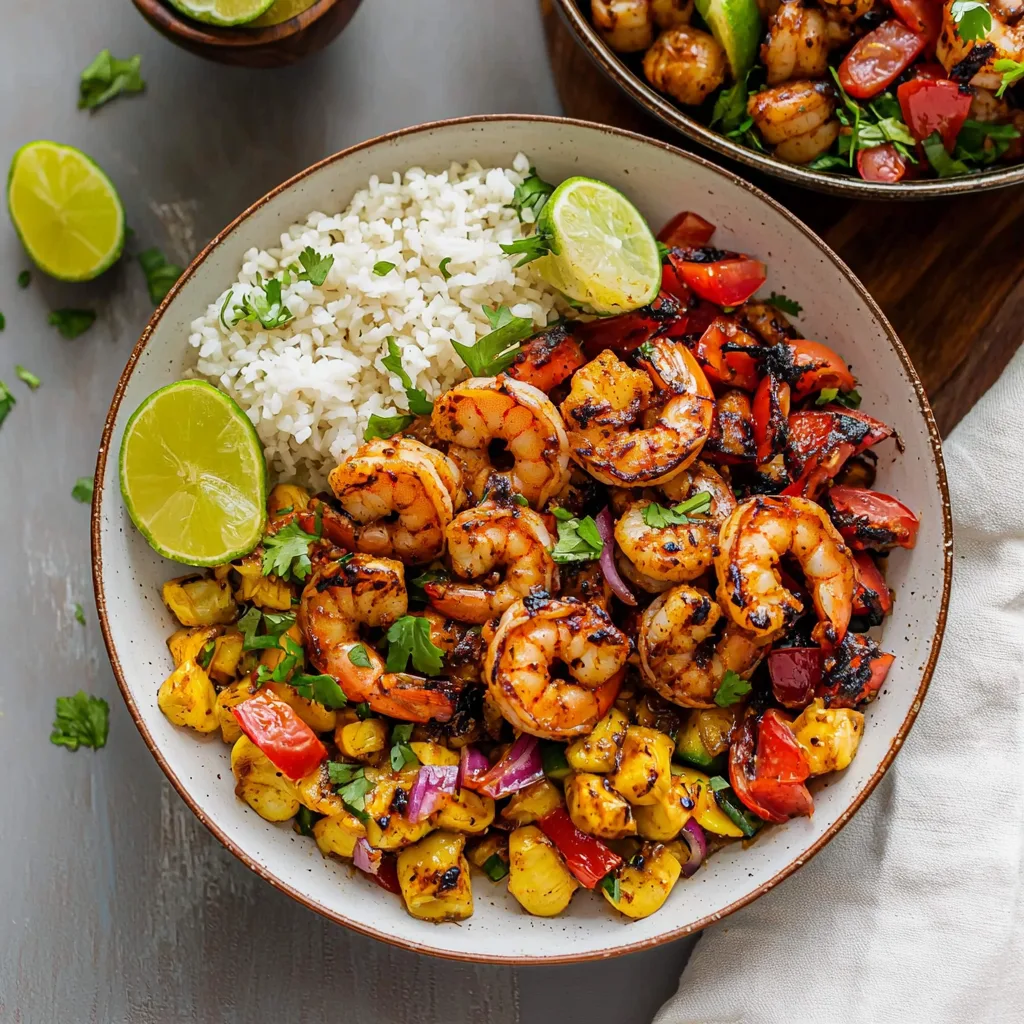 Caribbean Jerk Shrimp Bowls: A Flavorful &amp; Easy Weeknight Meal