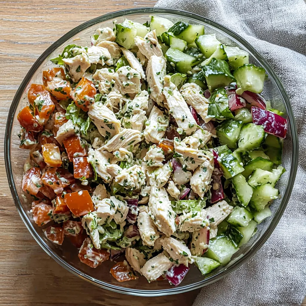 Healthy Chicken Salad No Mayo: Easy &amp; Creamy Greek Yogurt Delight