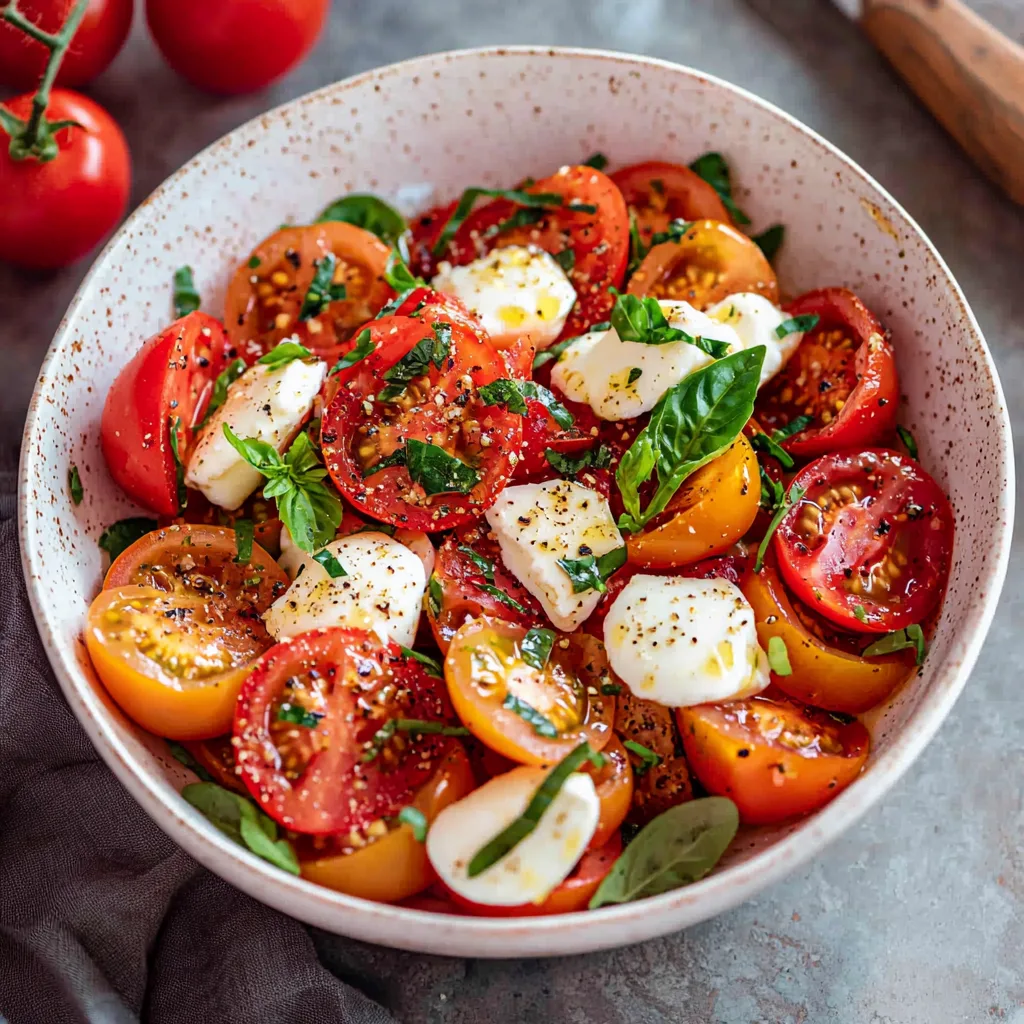 The Best Tomato Mozzarella Salad Recipe