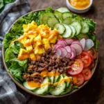 The Best Keto Cheeseburger Salad Recipe