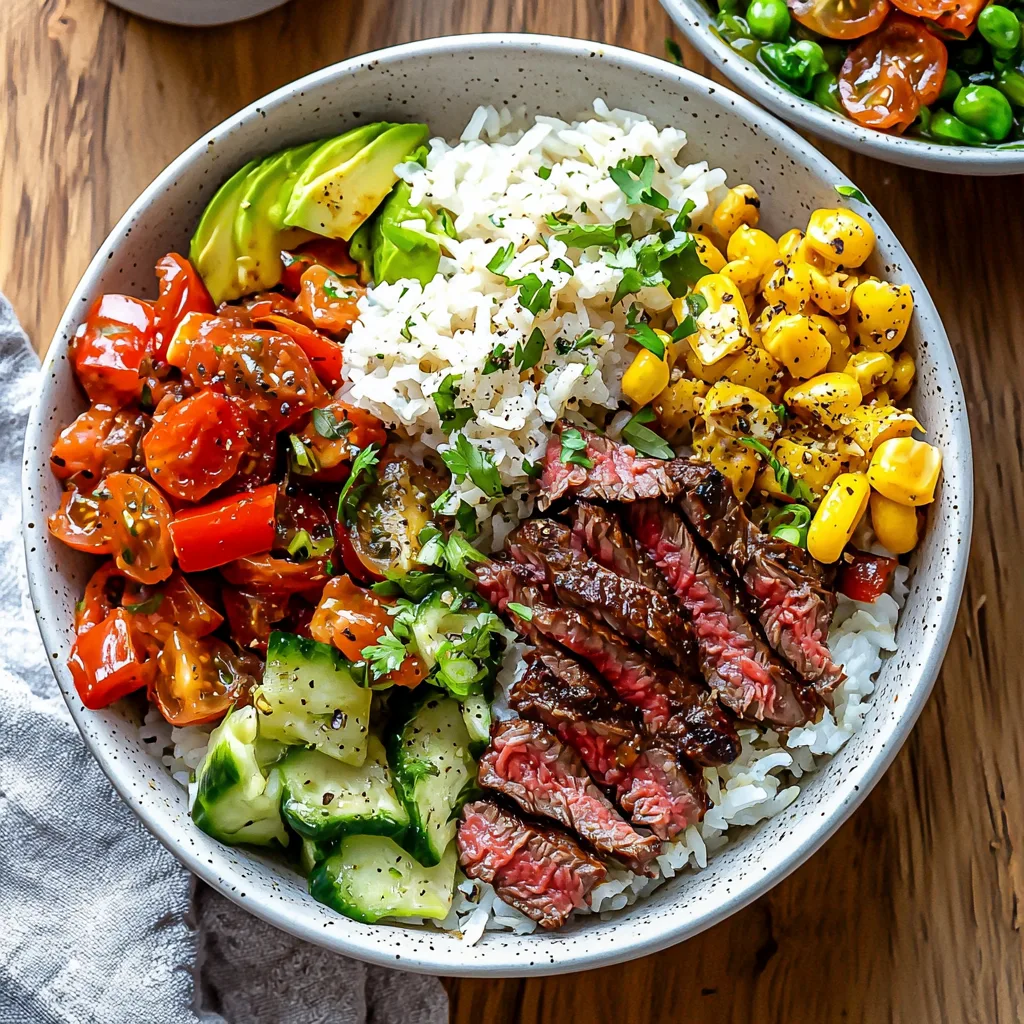 Chipotle Steak Rice Bowls: Your New Favorite Flavorful Weeknight Meal
