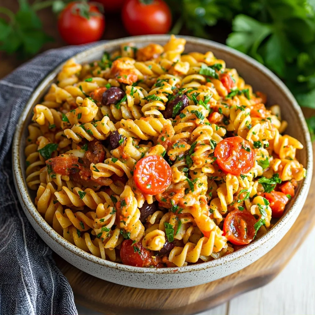Flavorful Romesco Pasta Salad: A Simple &amp; Satisfying Recipe
