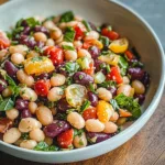 Lemon Basil Three Bean Salad: A Zesty Summer Staple