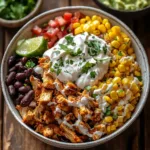 Easy Homemade Chicken Burrito Bowl