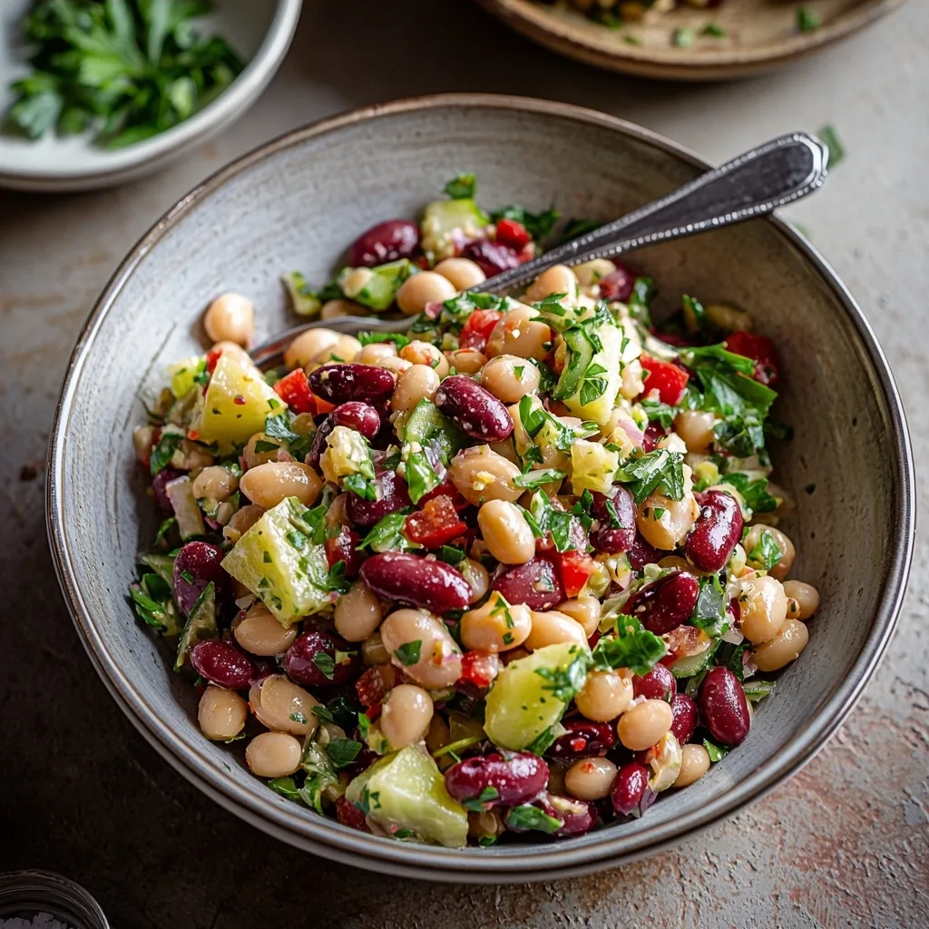 Mediterranean Three Bean Salad: Your New Go-To Recipe