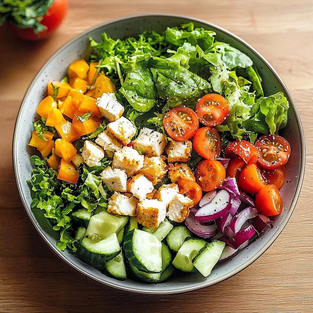 High-Protein Salad: A Wholesome Bowl of Flavor and Nourishment